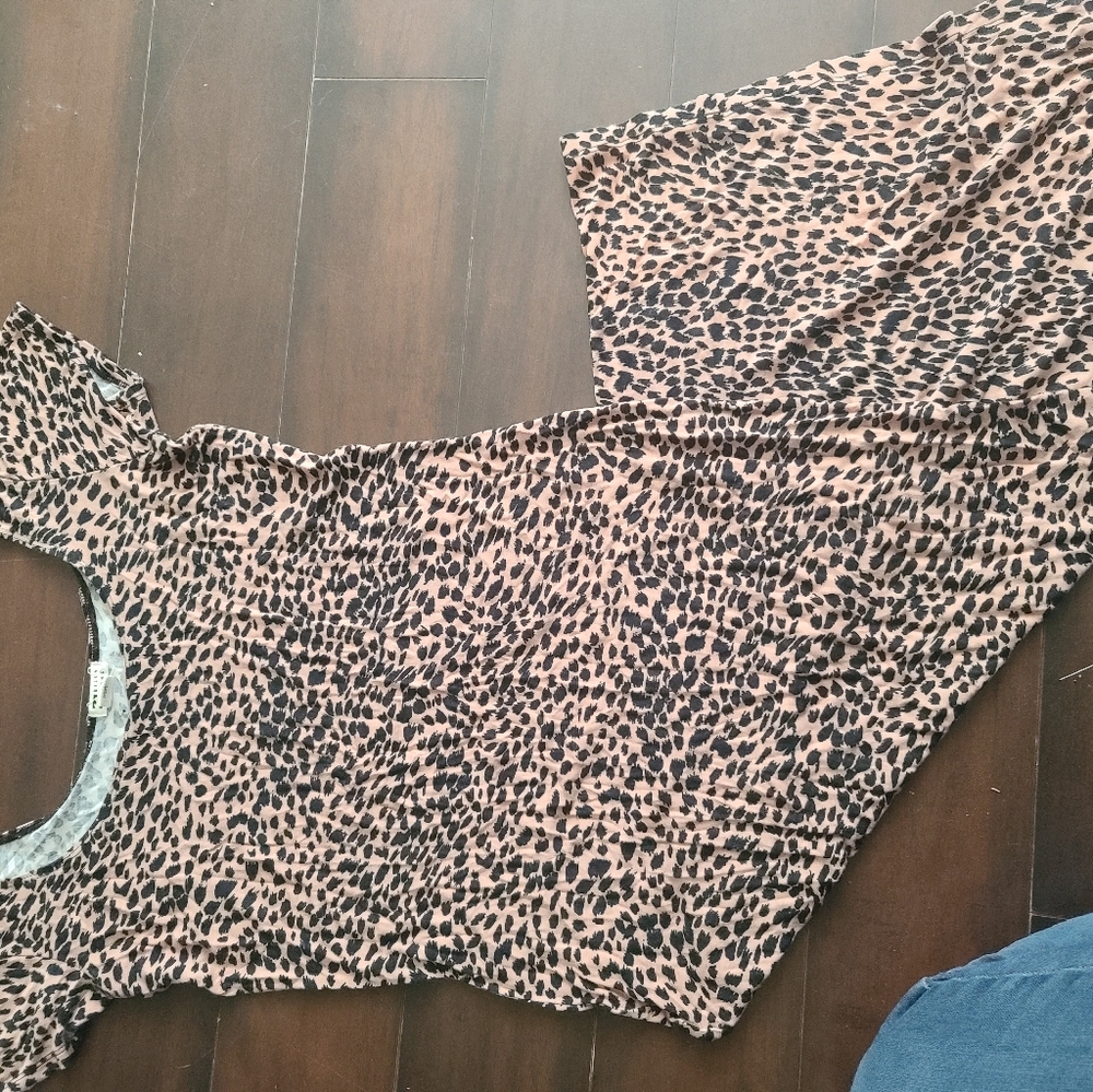 Billabong leopard Maxi dress